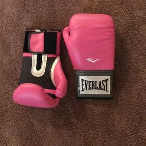used boxing gloves